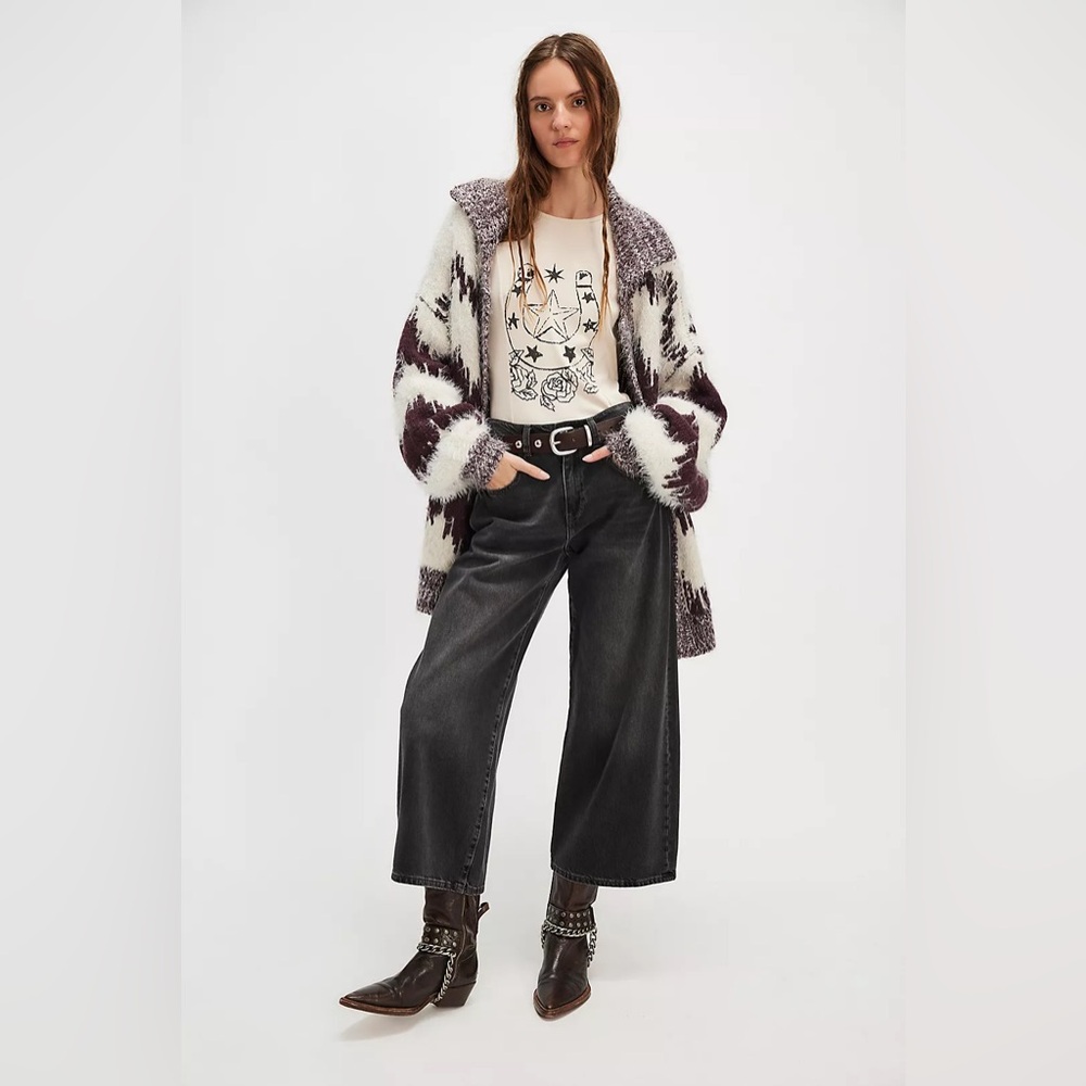 Free People Desert Darling Bodysuit Horseshoe Star Rose - Picture 4 of 4